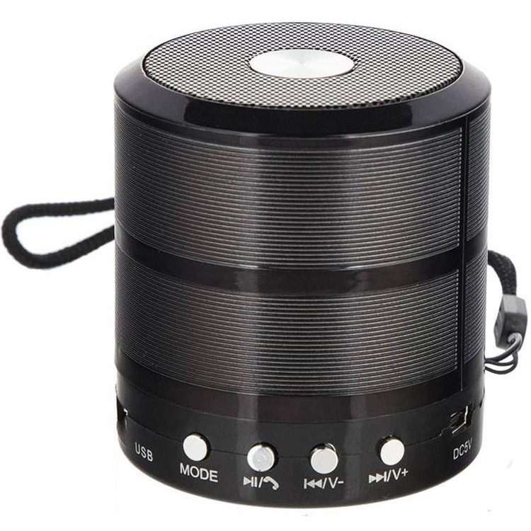 اسپیکر بلوتوثی WS-887 دکمهها و پورتها