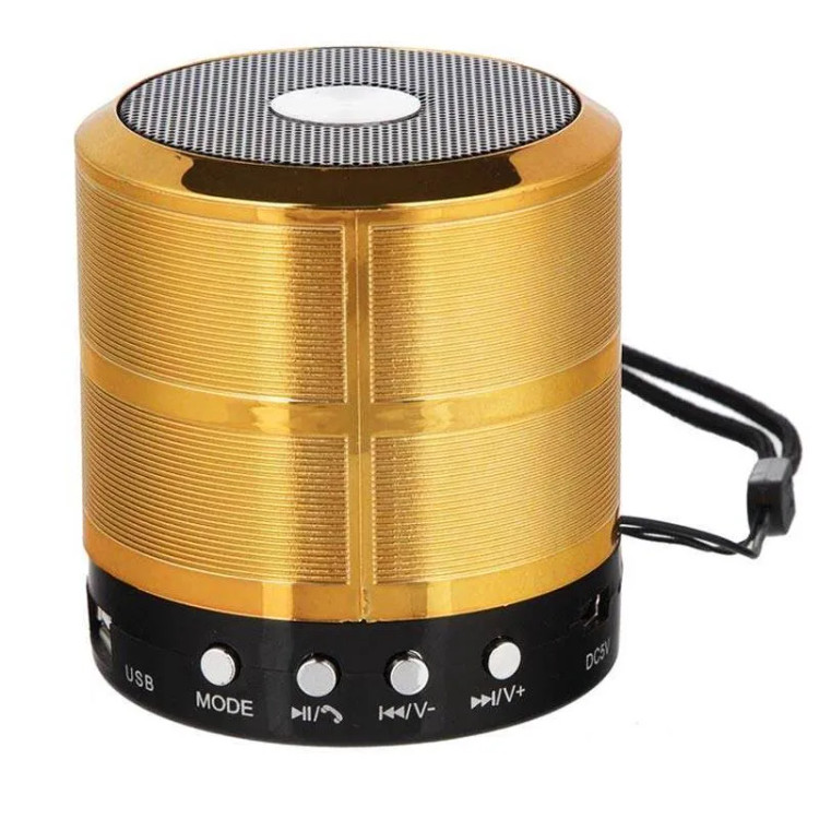 اسپیکر بلوتوثی WS-887 نمای جانبی