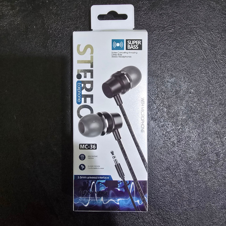 هندزفری سیم دار Streo MC36 نمای اصلی